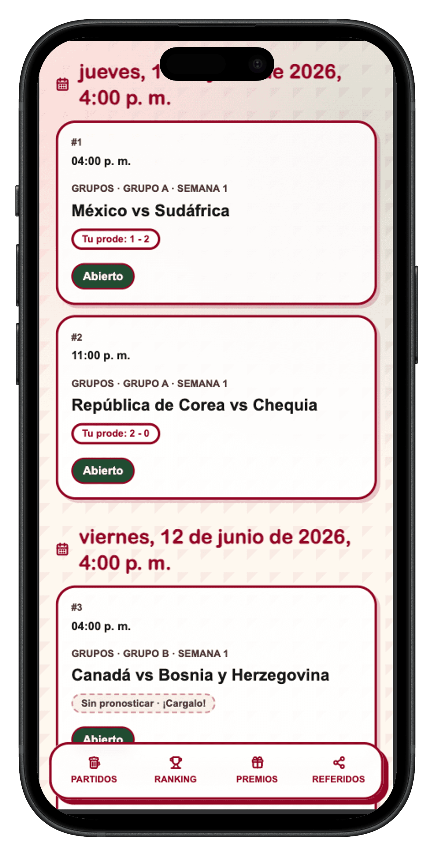 Prode Lucre App